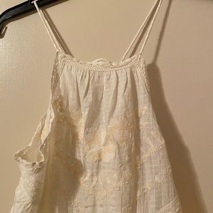 Free People embroidered tank